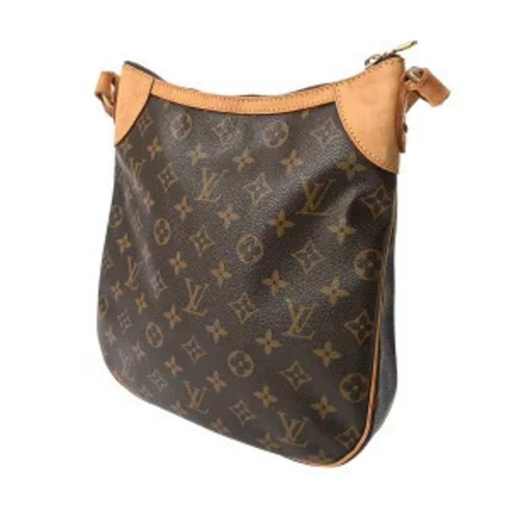 Louis Vuitton Canvas Monogram Brown Shoulder Odeon Bag